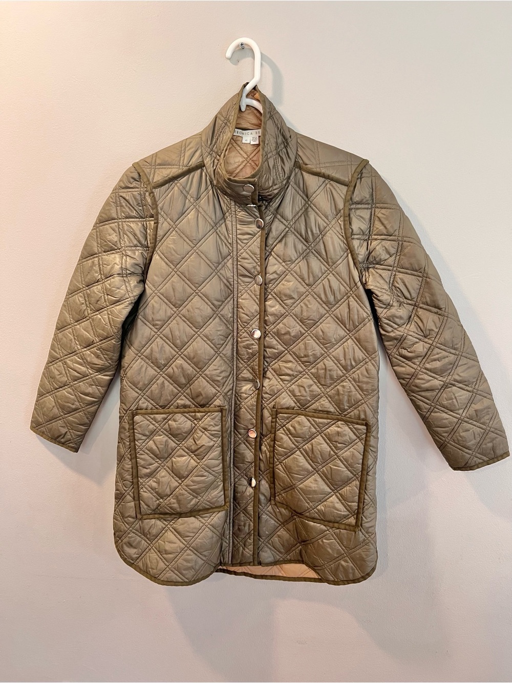 Veronica Beard Inigo Quilted Coat Fall Jacket Size XS - Picture 3 of 8